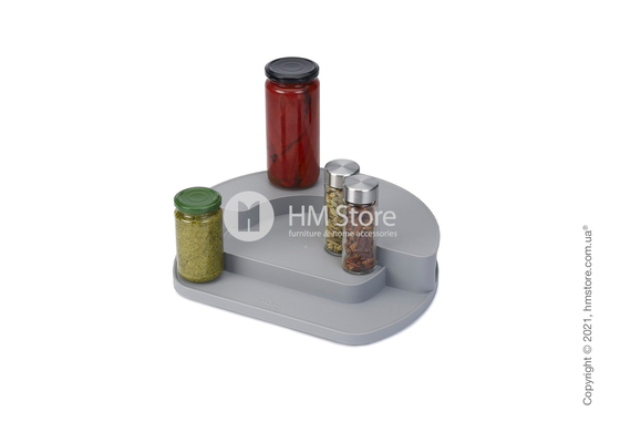 Органайзер кухонный многоуровневый с отсеком для хранения Joseph Joseph CupboardStore, Grey