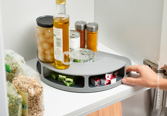 Органайзер кухонный многоуровневый с отсеком для хранения Joseph Joseph CupboardStore, Grey