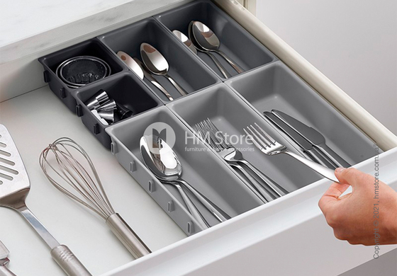 Органайзер кухонный раздвижной Joseph Joseph CupboardStore, Grey