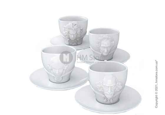 Чашка с блюдцем Tassen William Shakespeare, 260 мл