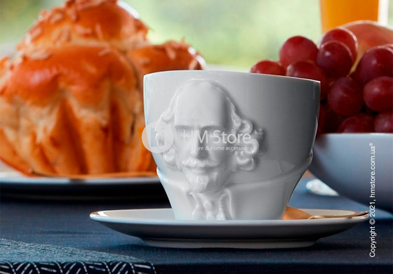 Чашка с блюдцем Tassen William Shakespeare, 260 мл