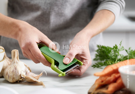 Овощечистка Joseph Joseph SafeStore, Green