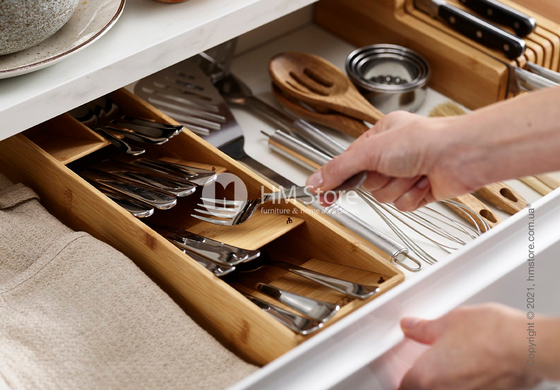 Органайзер для столовых приборов Joseph Joseph DrawerStore, Bamboo 