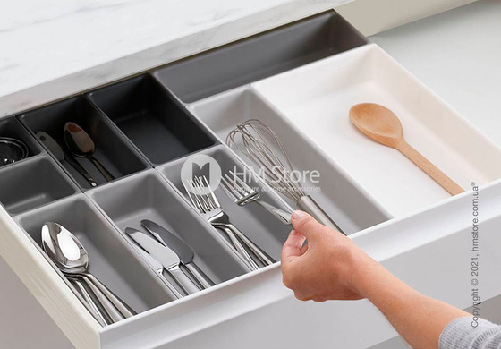 Набор органайзеров Joseph Joseph Blox 10 шт, Grey