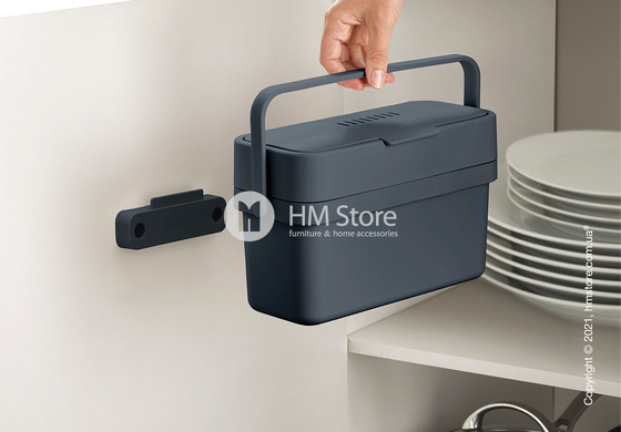 Контейнер компактный для пищевых отходов Joseph Joseph Compo 4 л, Graphite