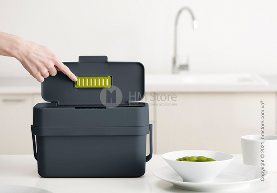 Контейнер компактный для пищевых отходов Joseph Joseph Compo 4 л, Graphite