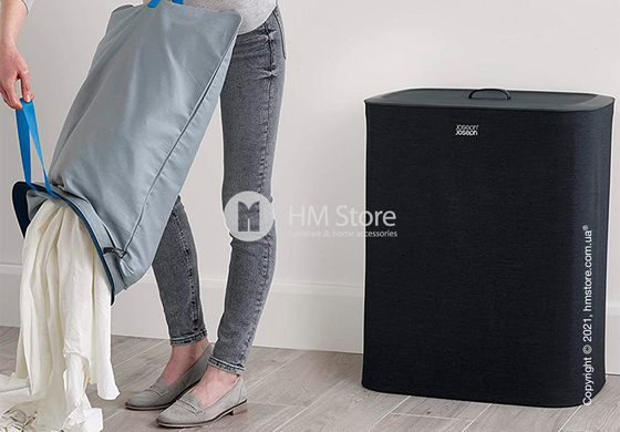 Корзина для белья Joseph Joseph Tota 60 л, Black