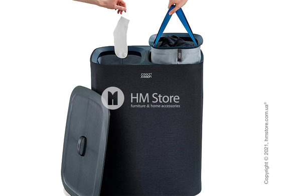 Корзина для белья Joseph Joseph Tota 90 л, Black