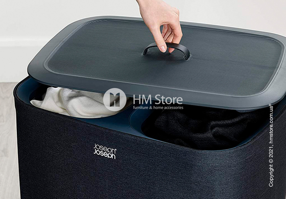 Корзина для белья Joseph Joseph Tota 90 л, Black