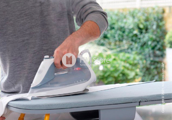 Гладильная доска раскладная с отсеком для хранения утюга Joseph Joseph Pocket, Grey and Yellow