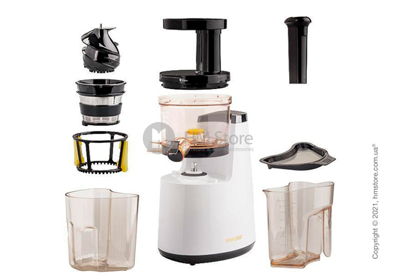 Соковыжималка BioChef Atlas Slow Juicer, Silver
