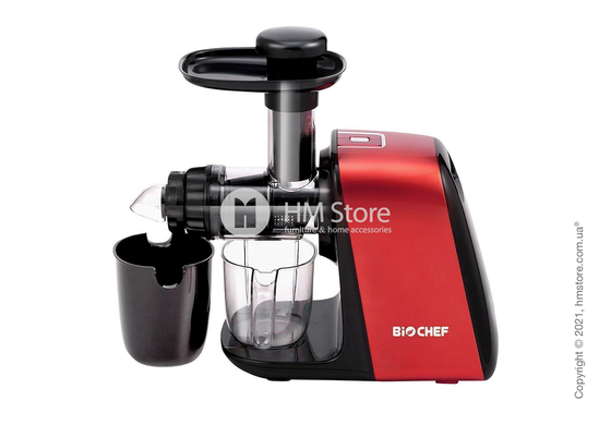 Соковыжималка BioChef Axis Compact Cold Press Juicer, Red
