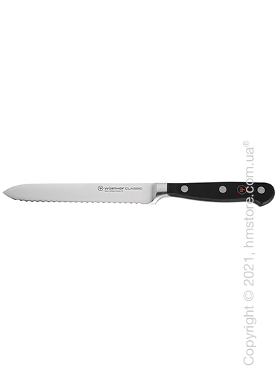 Нож Wüsthof Sausage knife коллекция Classic, 14 см, Black