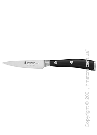 Нож Wüsthof Paring knife коллекция Classic Ikon, 9 см, Black