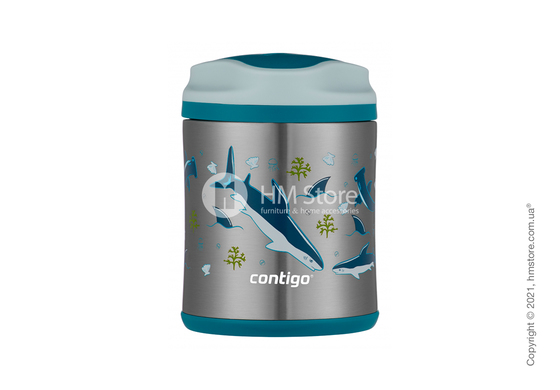 Термос для еды Contigo Kids Food Jar, Shark 300  мл 