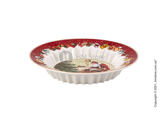 Блюдо для подачи глубокое Villeroy & Boch коллекция Toy's Fantasy Santa brings gifts, 25 см