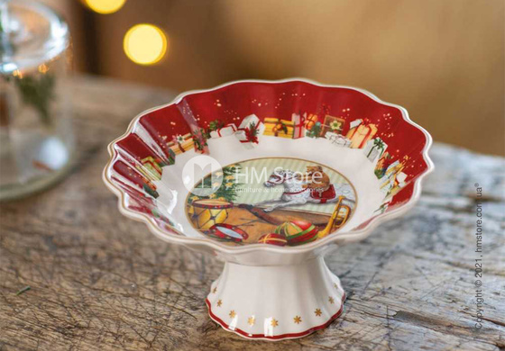 Блюдо для подачи на ножке Villeroy & Boch коллекция Toy’s Fantasy Gifts, 14,5 см