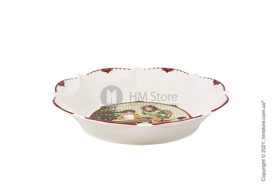 Блюдо для подачи глубокое Villeroy & Boch коллекция Toy's Fantasy Children with wishlists, 24,5 см