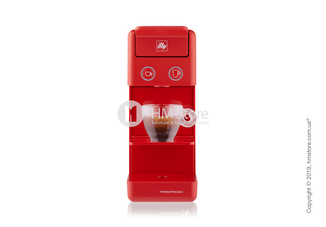 Кофемашина illy Y3.3 Espresso & Kaffee, Red