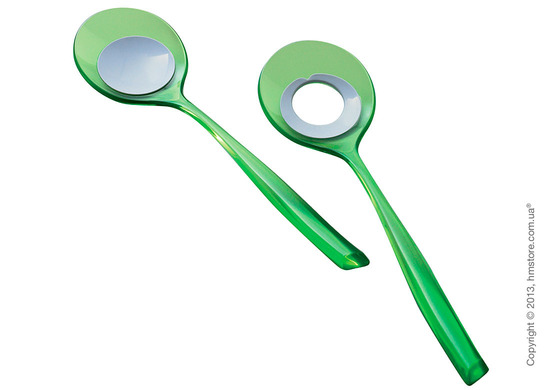 Ложки для салата Bugatti Glamour, Зеленые