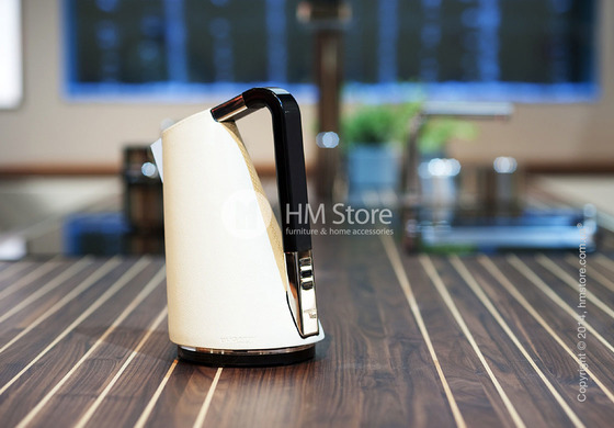 Чайник электрический Bugatti Individual VERA Leather, Milkcolored