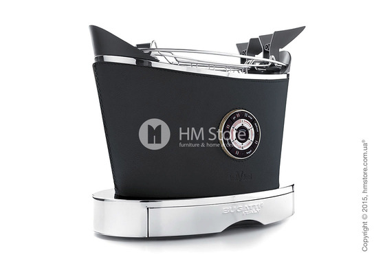 Тостер Bugatti Individual VOLO Leather, Black