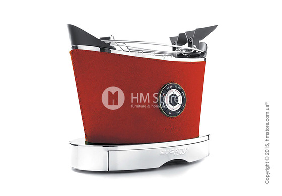 Тостер Bugatti Individual VOLO Leather, Red