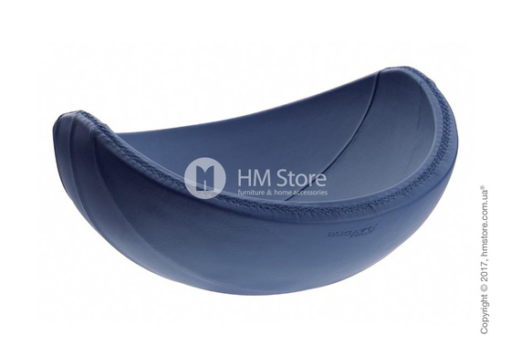 Фруктовница в коже Bugatti Individual Ninnananna Leather, Синяя