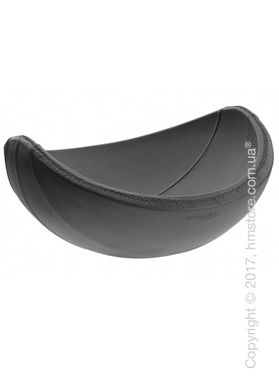 Фруктовница в коже Bugatti Individual Ninnananna Leather, Серая