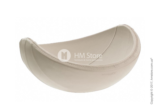 Фруктовница в коже Bugatti Individual Ninnananna Leather, Milkcolored