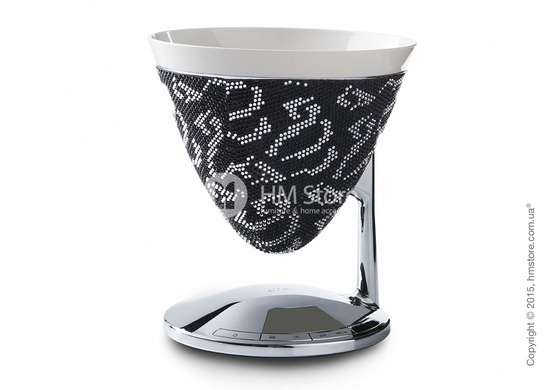 Весы кухонные Bugatti Individual UMA Sparkle of crystals, Black