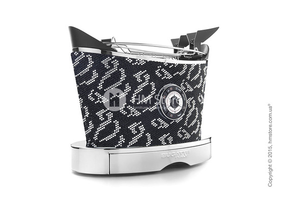 Тостер Bugatti Individual VOLO Sparkle of crystals, Black