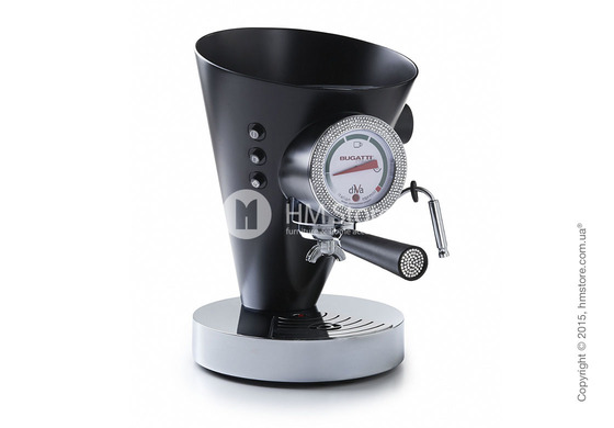 Кофеварка c кристаллами Bugatti Individual DIVA Details of light, Черная