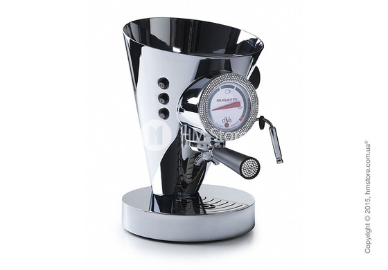 Кофеварка c кристаллами Bugatti Individual DIVA Details of light, Хром