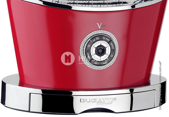 Тостер Bugatti Individual VOLO Details of light, Red