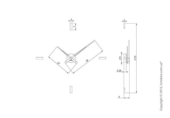 Часы настенные Nomon Tacon 4 I
