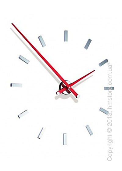 Часы настенные Nomon Tacon 12 L Wall Clock, Red