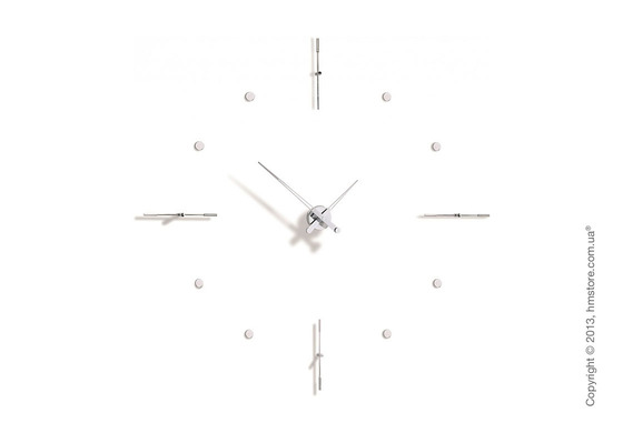 Часы настенные Nomon Mixto I Wall Clock, Steel