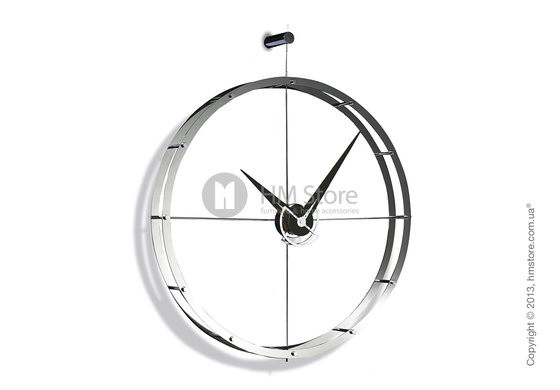 Часы настенные Nomon DOBLE O Wall Clock, Steel Часы настенные Nomon DOBLE O Wall Clock, Steel