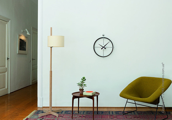 Часы настенные Nomon 2 Puntos N Wall Clock, Calabo Часы настенные Nomon 2 Puntos N Wall Clock, Calabo