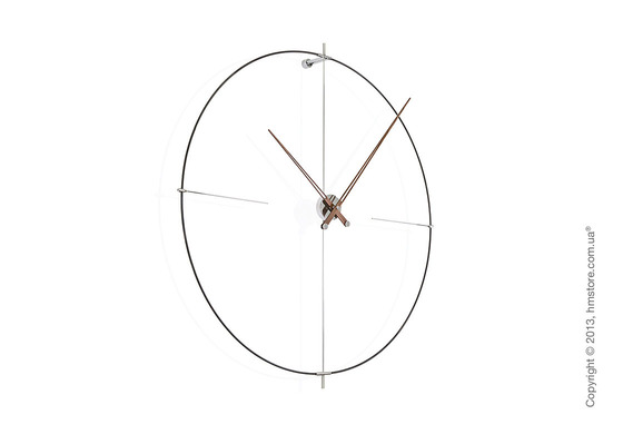 Часы настенные Nomon Bilbao N Wall Clock, Black