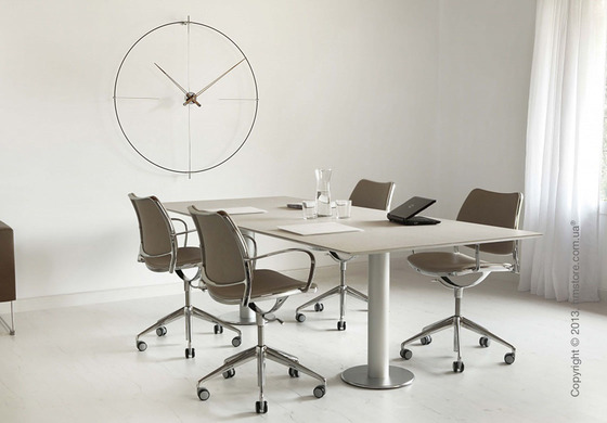 Часы настенные Nomon Bilbao N Wall Clock, Black