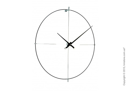 Часы настенные Nomon Bilbao L Wall Clock, Black