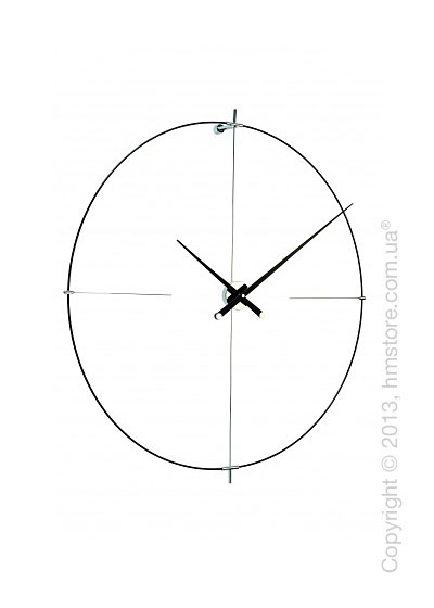Часы настенные Nomon Bilbao L Wall Clock, Black