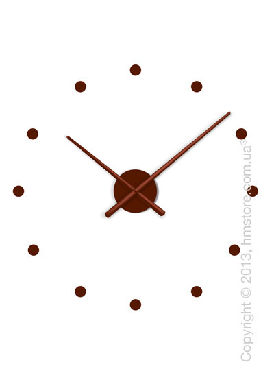 Часы настенные Nomon Oj Mini Wall Clock, Chocolate