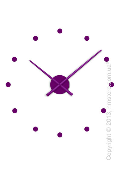 Часы настенные Nomon Oj Mini Wall Clock, Purple