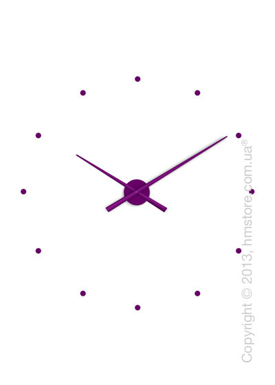 Часы настенные Nomon Oj Wall Clock, Purple