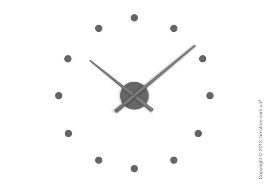 Часы настенные Nomon Oj Mini Wall Clock, Grey