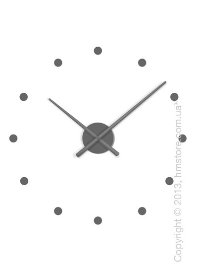Часы настенные Nomon Oj Mini Wall Clock, Grey