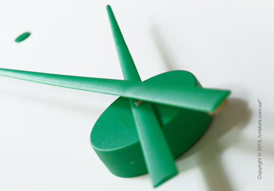 Часы настенные Nomon Oj Wall Clock, Green